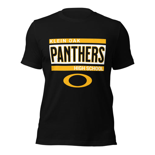 Klein Oak High School Panthers Premium Black Unisex T-shirt 098