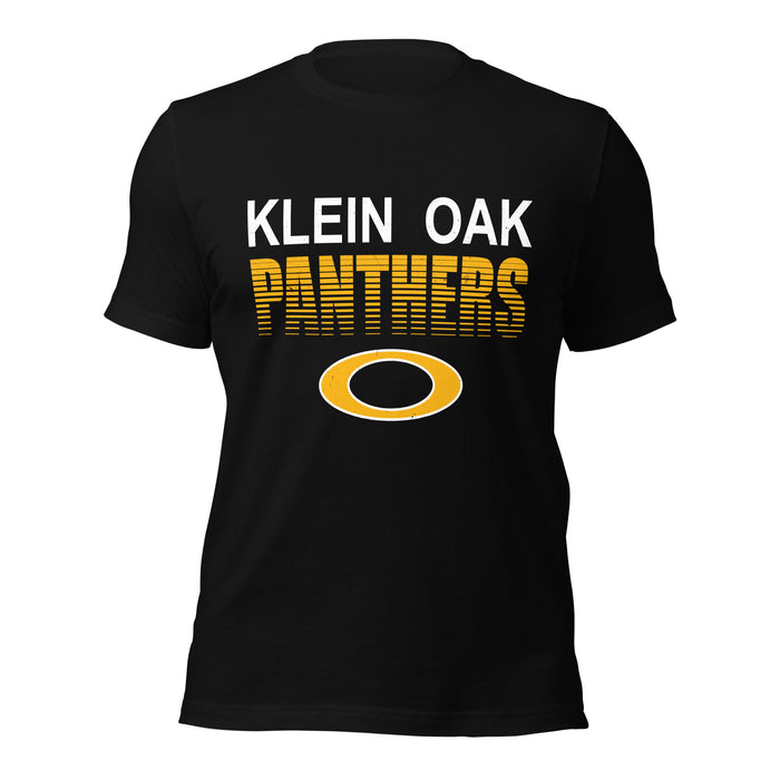 Klein Oak High School Panthers Premium Black Unisex T-shirt 024