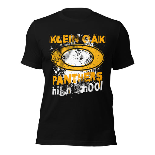 Klein Oak High School Panthers Premium Black Unisex T-shirt 205