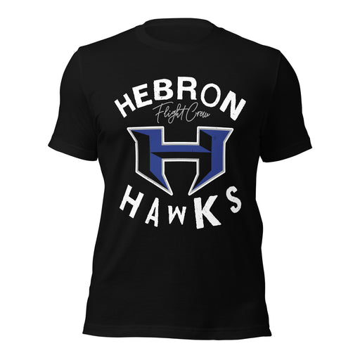 Hebron High School Hawks Black Premium Unisex T-shirt 228