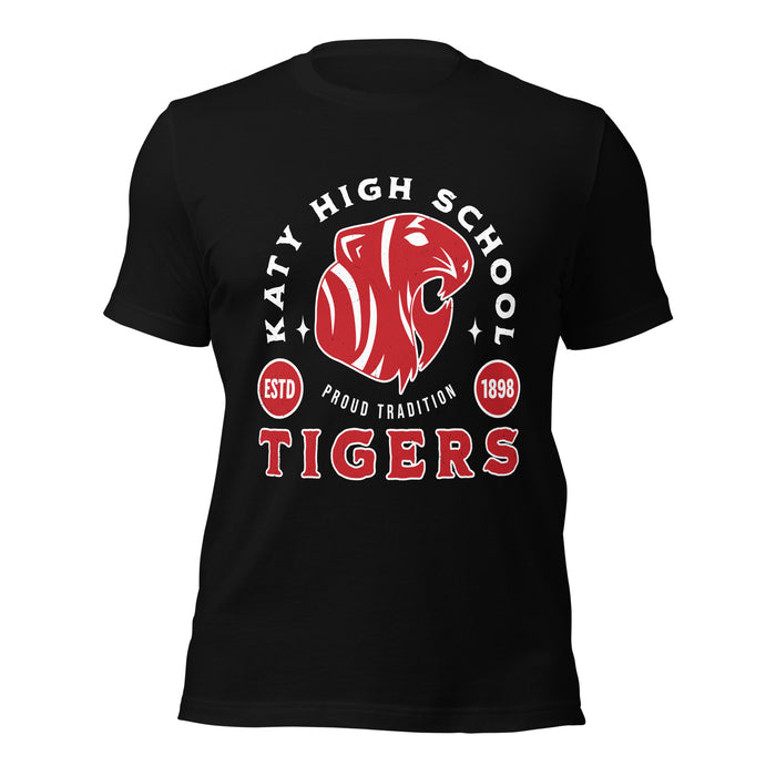 Katy High School Tigers Black Premium Unisex T-shirt 208