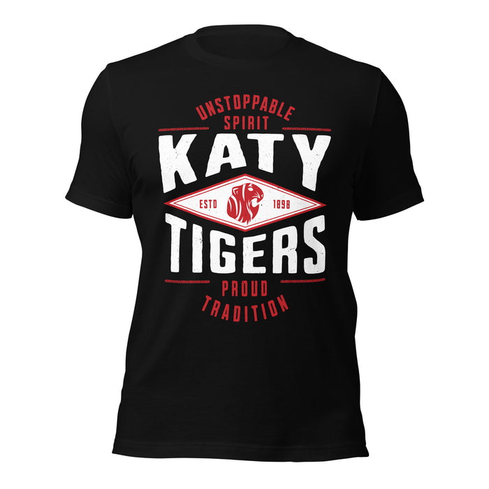 Katy High School Tigers Black Premium Unisex T-shirt 210