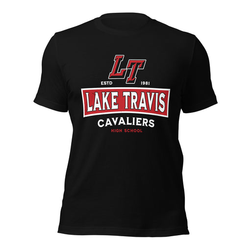 Lake Travis High School Cavaliers Black Premium Unisex T-shirt 202