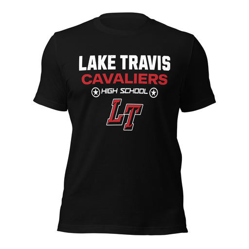 Lake Travis High School Cavaliers Black Premium Unisex T-shirt 003