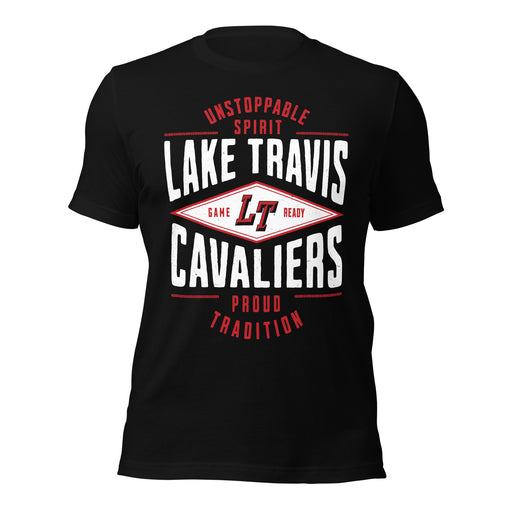Lake Travis High School Cavaliers Black Premium Unisex T-shirt 210