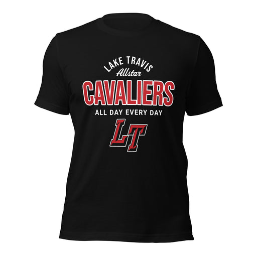 Lake Travis High School Cavaliers Black Premium Unisex T-shirt 040