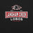 Close-up view of Langham Creek High School Lobos Black Premium Unisex T-shirt 202