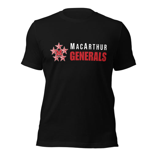 MacArthur High School Generals Black Premium Unisex T-shirt 200