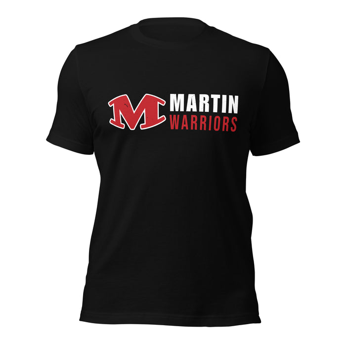 Martin High School Warriors Black Premium Unisex T-shirt 200