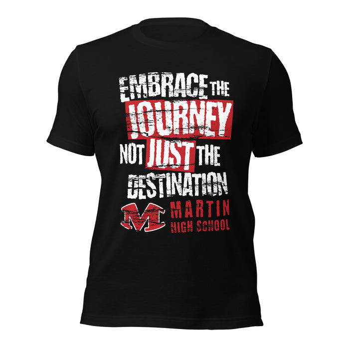 Martin High School Warriors Black Premium Unisex T-shirt 232