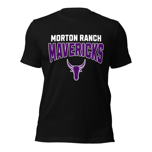 Morton Ranch High School Mavericks Premium Black Unisex T-shirt 234