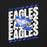 Close-up view of New Caney High School Eagles Black Premium Unisex T-shirt 223