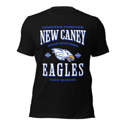 New Caney High School Eagles Black Premium Unisex T-shirt 230