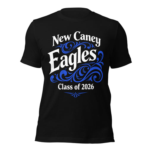 New Caney High School Eagles Black Premium Unisex T-shirt 253