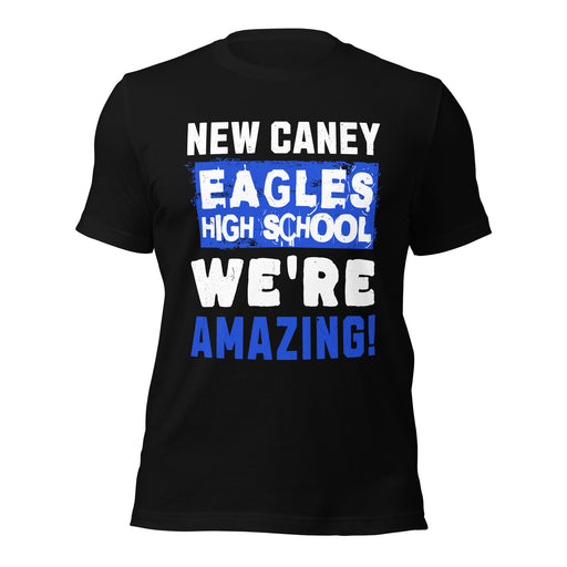 New Caney High School Eagles Black Premium Unisex T-shirt 231