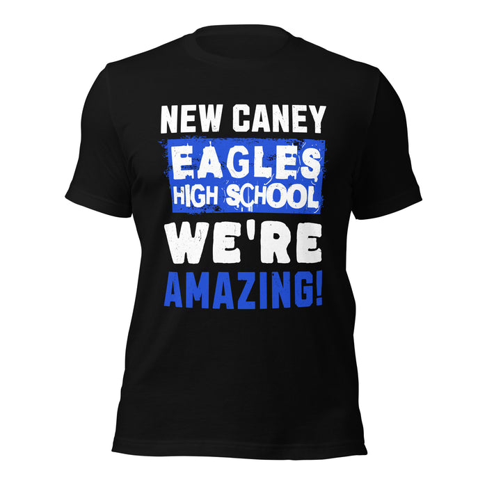 New Caney High School Eagles Black Premium Unisex T-shirt 231