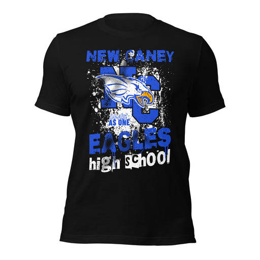New Caney High School Eagles Black Premium Unisex T-shirt 205