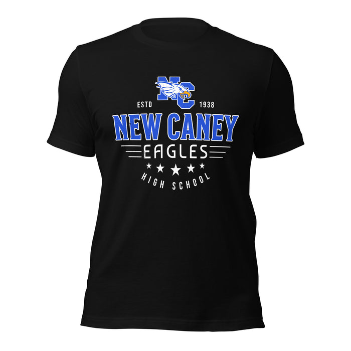 New Caney High School Eagles Black Premium Unisex T-shirt 217