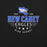Close-up view of New Caney High School Eagles Black Premium Unisex T-shirt 217