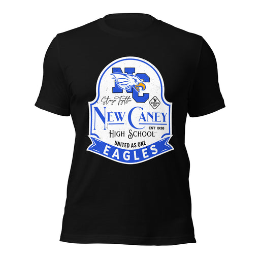 New Caney High School Eagles Black Premium Unisex T-shirt 219