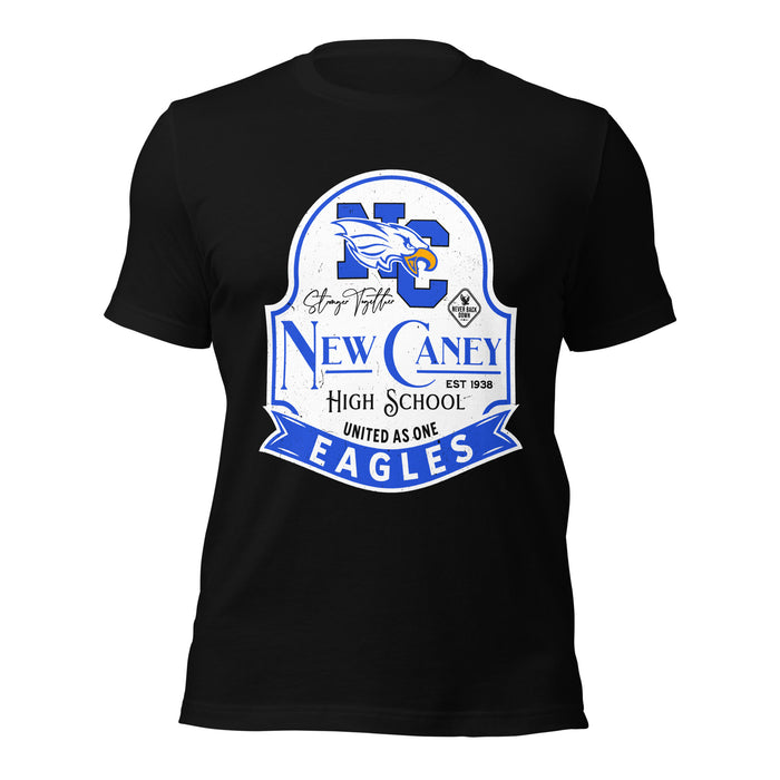 New Caney High School Eagles Black Premium Unisex T-shirt 219