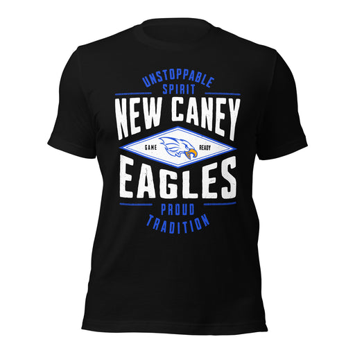 New Caney High School Eagles Black Premium Unisex T-shirt 210