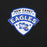 Close-up vie wof New Caney High School Eagles Black Premium Unisex T-shirt 221