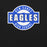 Close-up view of New Caney High School Eagles Black Premium Unisex T-shirt 011