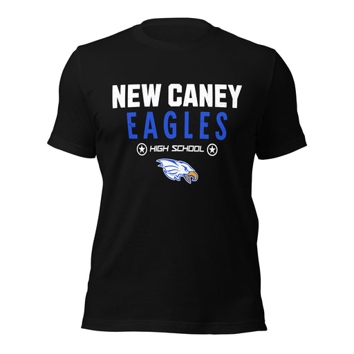 New Caney High School Eagles Black Premium Unisex T-shirt 003