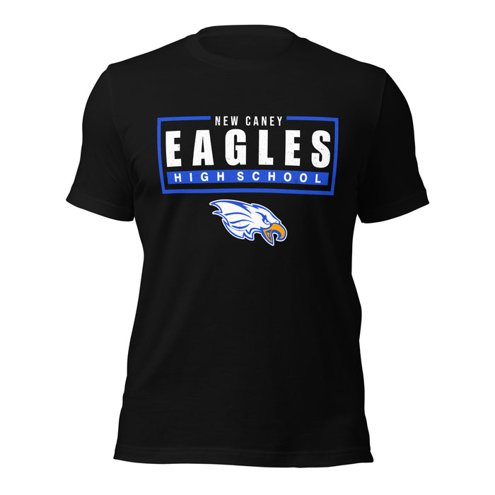 New Caney High School Eagles Black Premium Unisex T-shirt 049