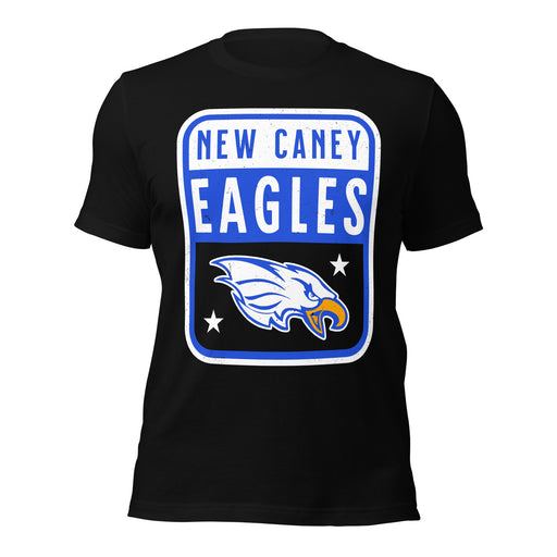 New Caney High School Eagles Black Premium Unisex T-shirt 001