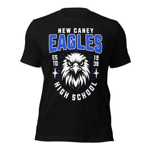 New Caney High School Eagles Black Premium Unisex T-shirt 204