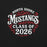 Close-up view of North Shore High School Mustangs Black Premium Unisex T-shirt 255