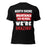 North Shore High School Mustangs Black Premium Unisex T-shirt 231