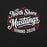 Close-up view of North Shore High School Mustangs Black Premium Unisex T-shirt 253