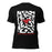North Shore High School Mustangs Black Premium Unisex T-shirt 236