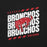Close-up view of Odessa High School Bronchos Black Premium Unisex T-shirt 223
