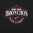 Close-up view of Odessa High School Bronchos Black Premium Unisex T-shirt 211