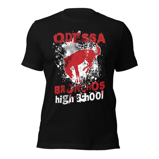 Odessa High School Bronchos Black Premium Unisex T-shirt 205