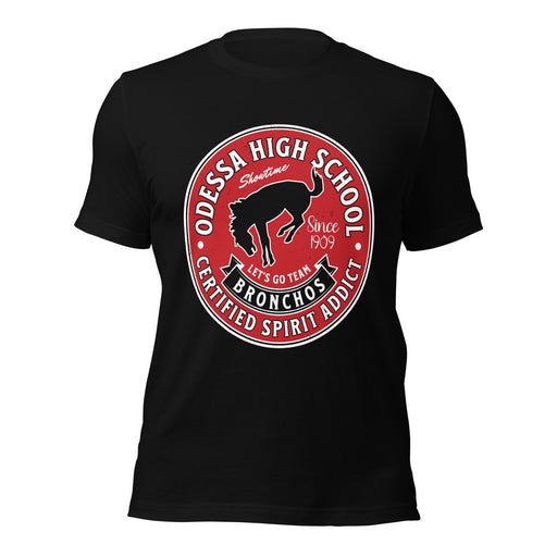 Odessa High School Bronchos Black Premium Unisex T-shirt 215