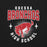 Close-up view of Odessa High School Bronchos Black Premium Unisex T-shirt 204