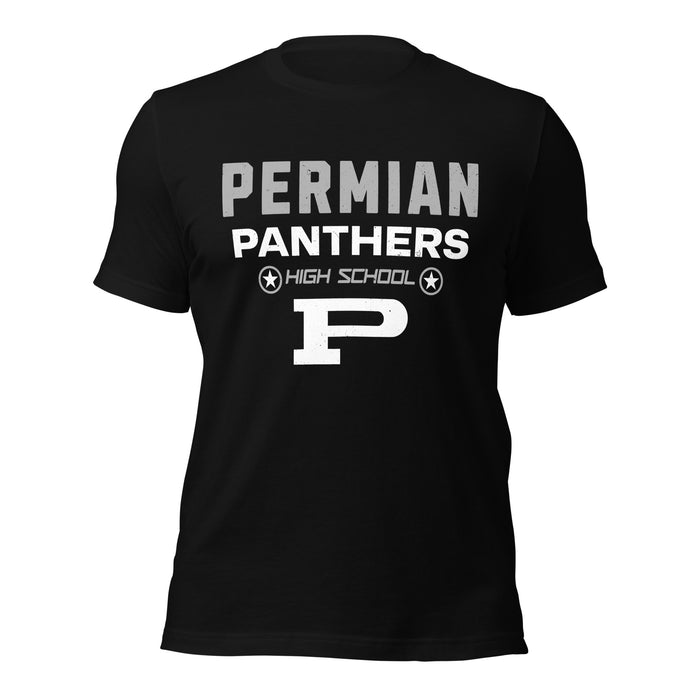 Permian High School Panthers Black Premium Unisex T-shirt 003