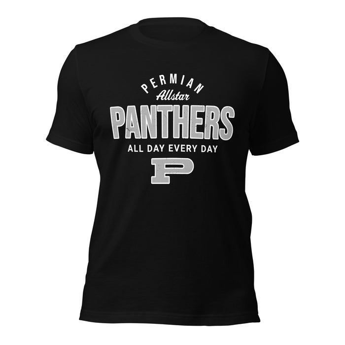 Permian High School Panthers Black Premium Unisex T-shirt 040