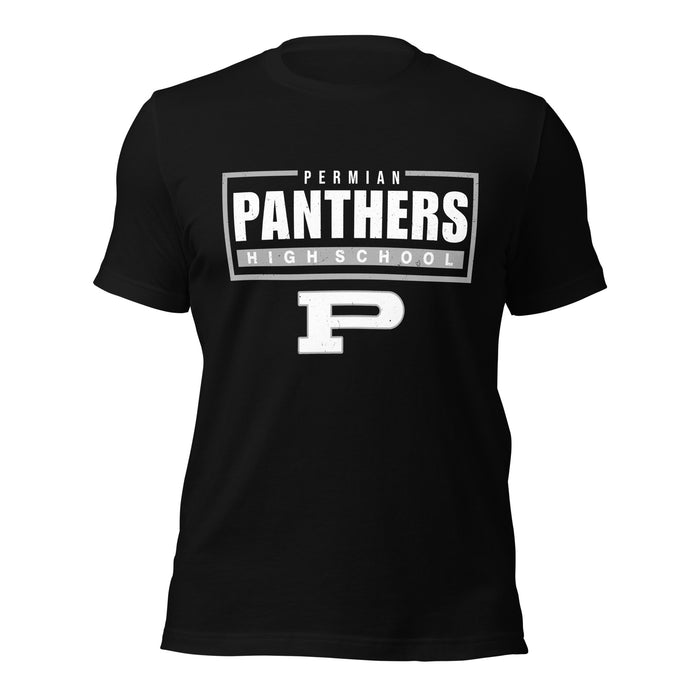 Permian High School Panthers Black Premium Unisex T-shirt 049