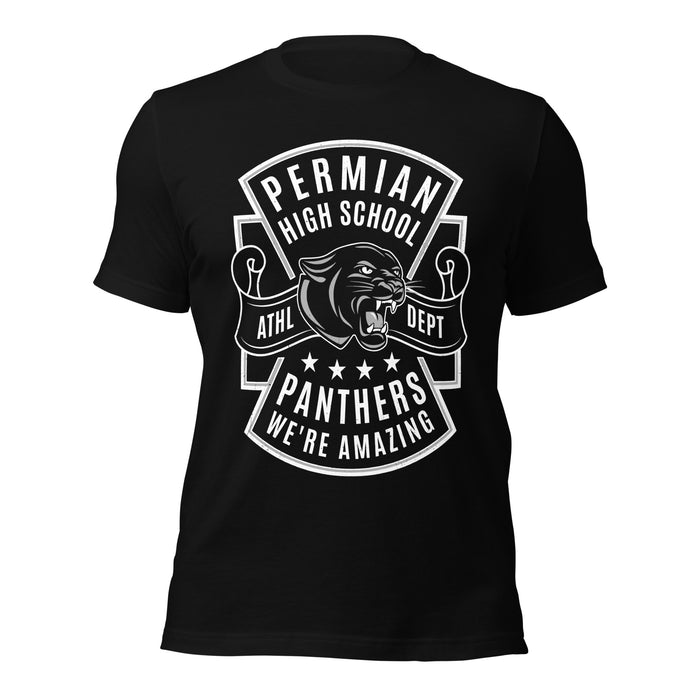 Permian High School Panthers Black Premium Unisex T-shirt 207