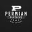Close-up view of Permian High School Panthers Black Premium Unisex T-shirt 217