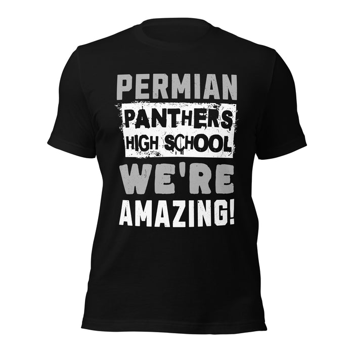 Permian High School Panthers Black Premium Unisex T-shirt 231