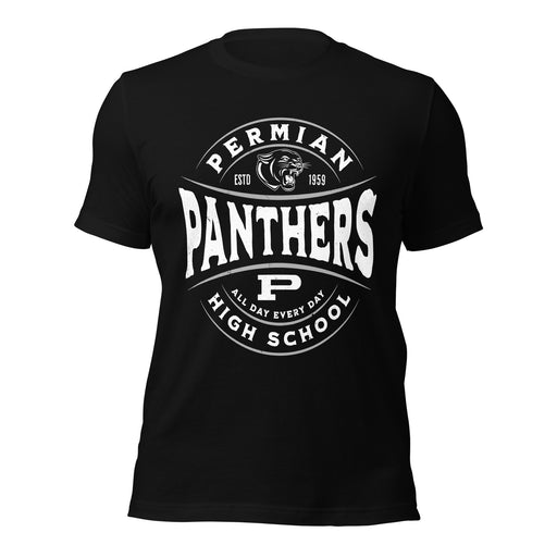 Permian High School Panthers Black Premium Unisex T-shirt 218