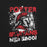 close-up view of Porter High School Spartans Black Premium Unisex T-shirt 205