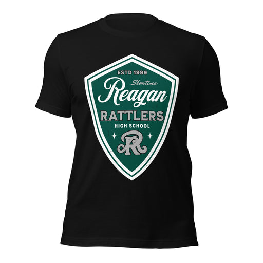 Reagan High School Rattlers Black Premium Unisex T-shirt 225